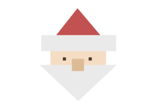 サンタクロースのイラストアイコン