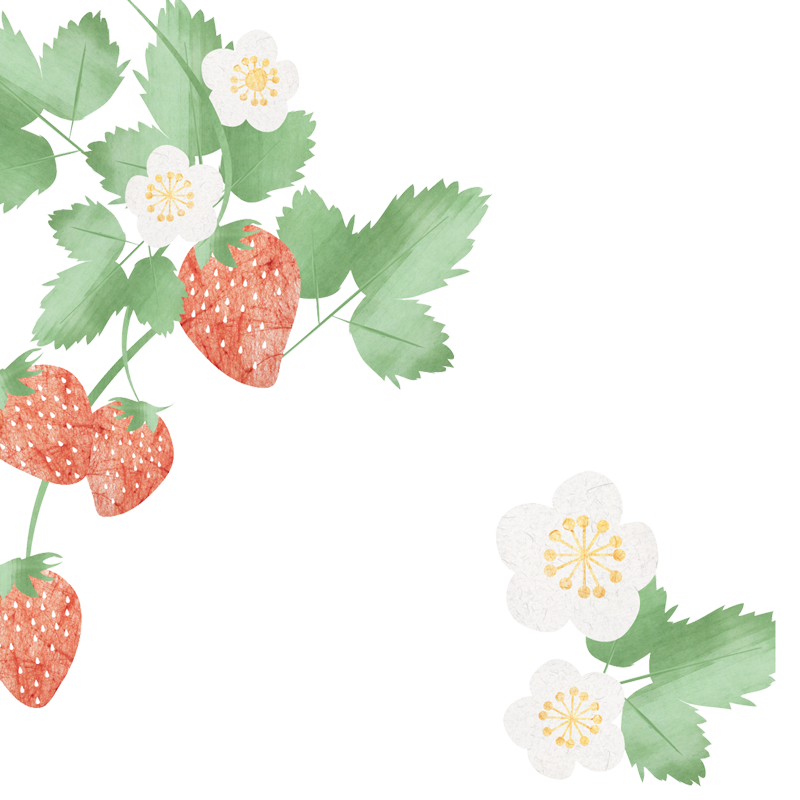 新着イチゴ 花 イラスト すべての美しい花の画像