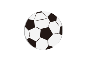 サッカーボールのイラスト