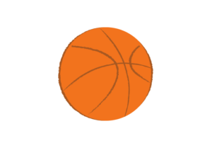 バスケットボールのイラスト