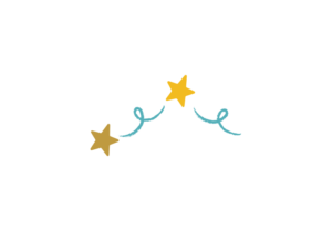 小さな星の飾りイラスト