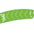 緑色の鯉のぼりのイラスト