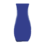 くびれた青い花瓶のイラスト