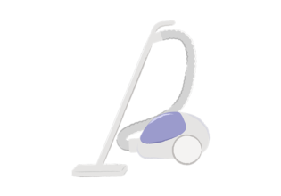 掃除機のイラスト
