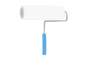 ゴミ取りコロコロ（粘着クリーナー）のイラスト