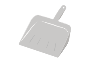 ちりとりのイラスト